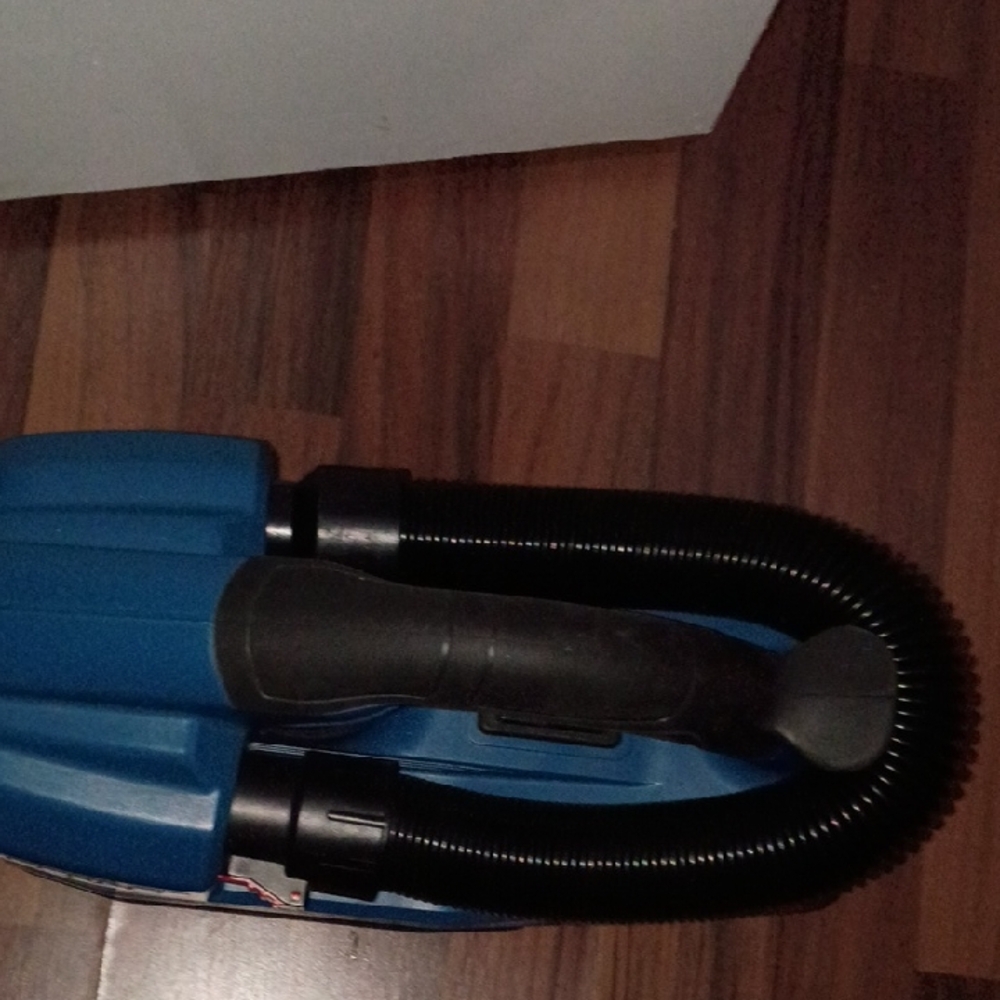 Portable Blue Vacuum Cleaner